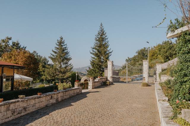 Il vialetto d'ingresso